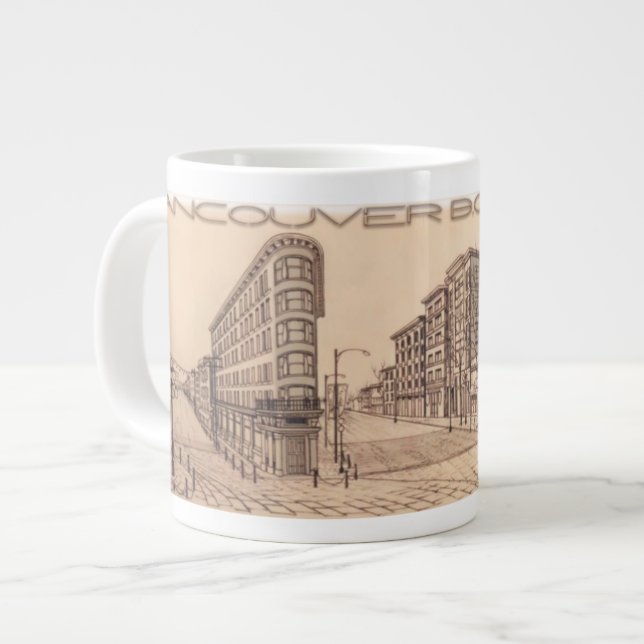 Jumbo Vancouver Coffee Mug Vancouver Gastown Cup (Devant gauche)