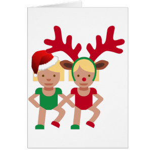 jumeaux emoji de noël père noël
