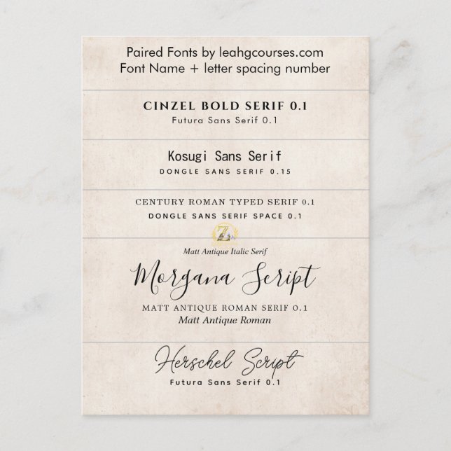 Jumelage de polices pour les invitations Mariages (Devant)