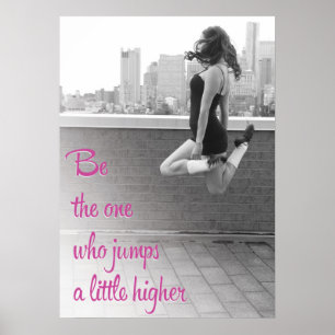 Jump a Little Higher Ceili Moore Irish Dance Poster