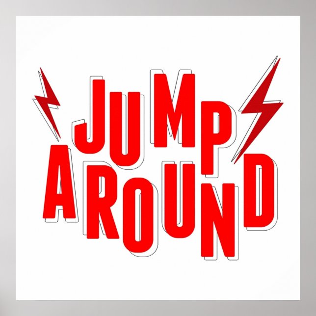 Jump Around Poster (Front)