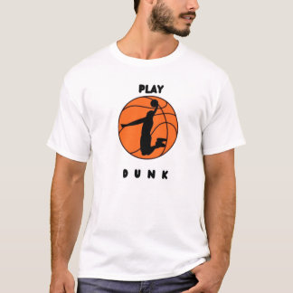 Jump de basket-ball gras _ Jouer T-shirt Dunk