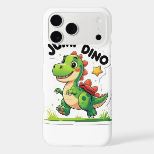 Jump Dino - Sticker de dessin animé