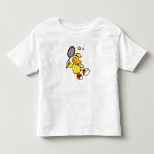 Jump Duck tennis   Choose background colour Toddler T-shirt
