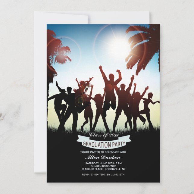 Jump for Joy Invitation (Front)