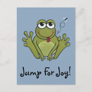 Jump For Joy Postcard