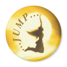 JUMP for Joy Sunshine Magnet