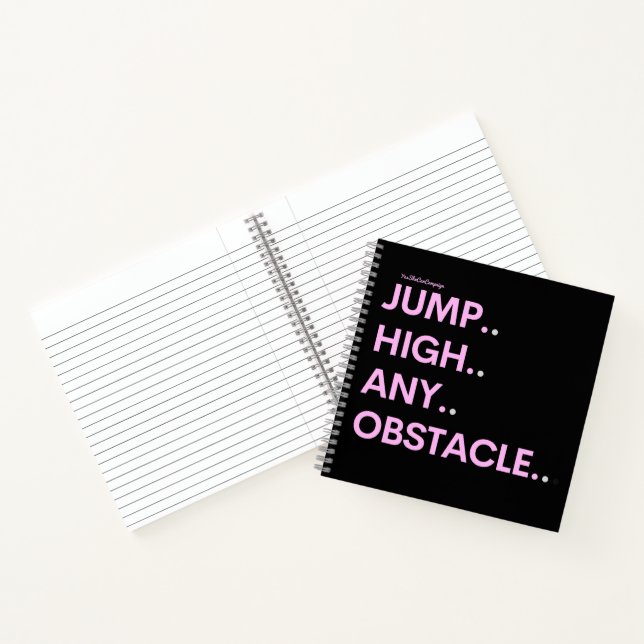 Jump High Notebook (Inside)