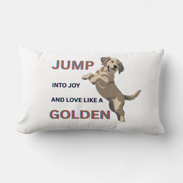 Jump  lumbar pillow (Front)