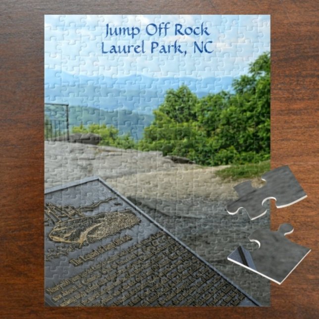 Jump Off Rock Laurel Park NC Late Spring Jigsaw Puzzle (Creator Uploaded)