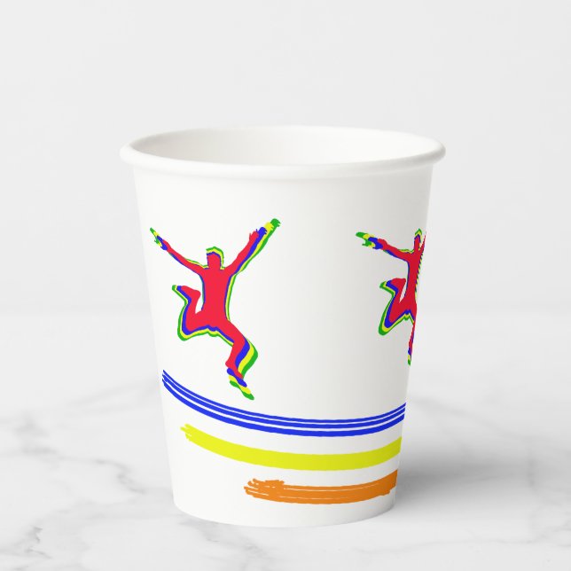 Jump paper  cups (Front)