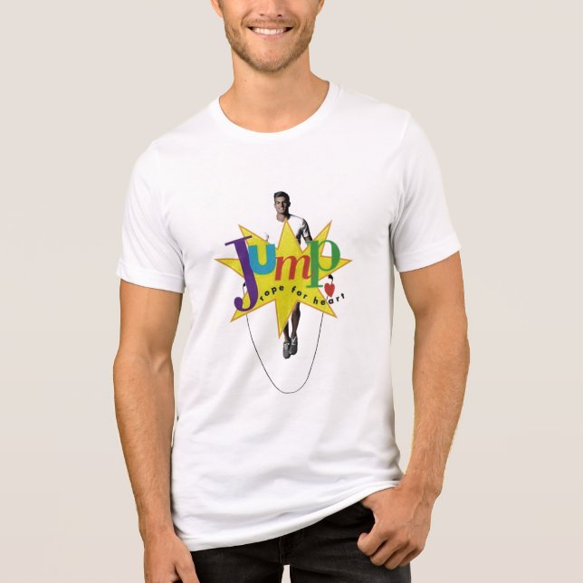 jump rope for health T-Shirt Tri-Blend Shirt (Front)