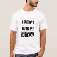 Jump! Video Game Player Slogan Design