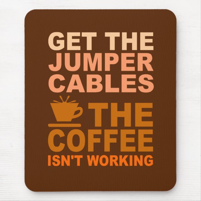 Jumper Cables mousepad (Front)