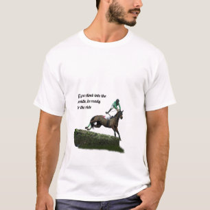 Jumper Horse & Jockey In Green T-Shirt