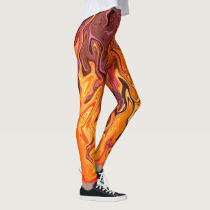 Jumpin' Flames...... Leggings