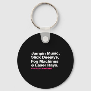Jumpin Music Slick Deejays Fog Machines And Laser  Keychain