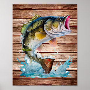 Bass Fishing Wall Art & Décor