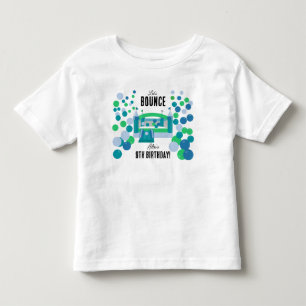Jumping Castle Bouncy Boys Birthday Party Toddler T-shirt