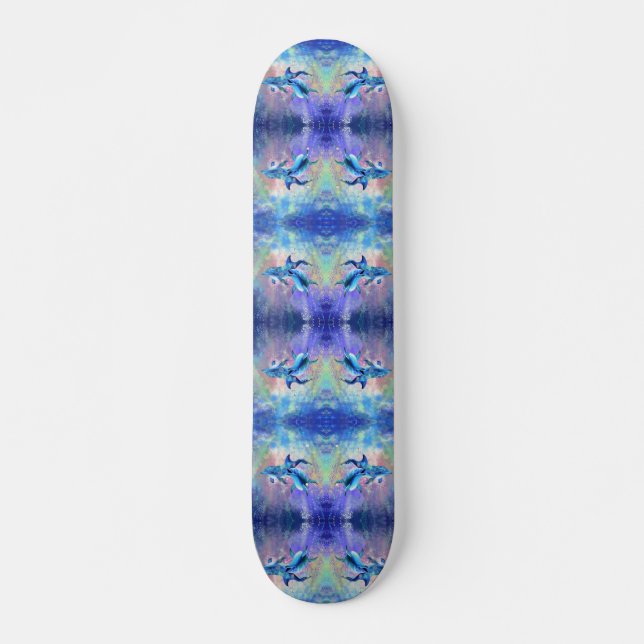 Jumping Dolphin Skateboard (Front)