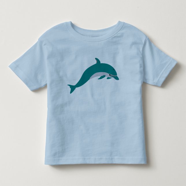 Jumping dolphin toddler t-shirt (Front)