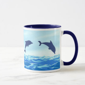 Jumping Dolphins Mug