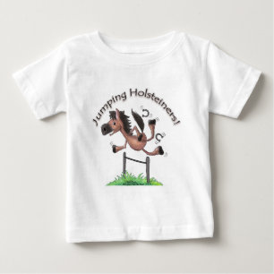 Jumping Holsteiners! Baby T-Shirt