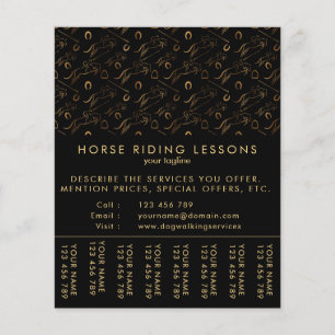Jumping Horse   Horseback Riding   Horse Trainer Flyer