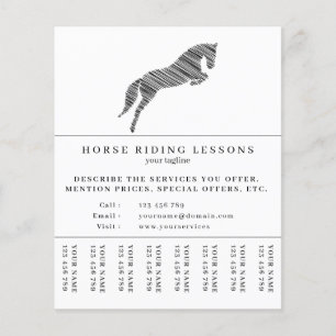 Jumping Horse   Horseback Riding   Horse Trainer Flyer