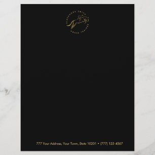Jumping Horse   Horseback Riding   Horse Trainer Letterhead
