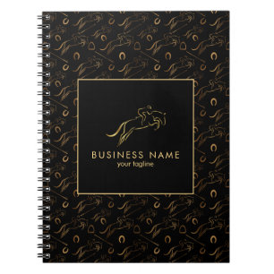 Jumping Horse   Horseback Riding   Horse Trainer Notebook