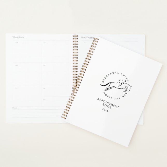 Jumping Horse | Horseback Riding | Horse Trainer Planner (Display)