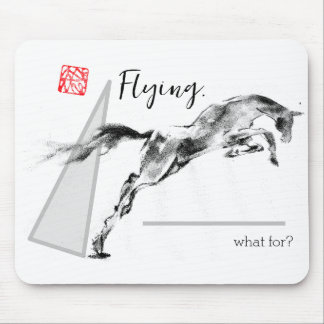 Jumping Horse mouse pad