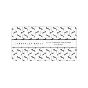 Jumping Horse   Scribble Horse   Horse Trainer Label
