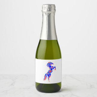 Jumping Horse Sparkling Wine Label