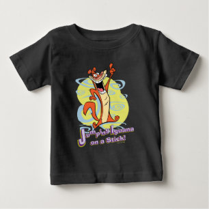 Jumping Igauna on a Stick!™ Baby T-Shirt