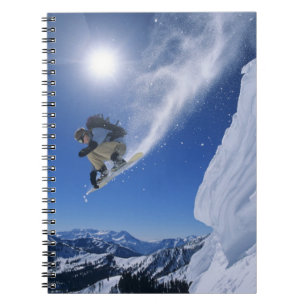 Jumping into Snake Creek Canyon from Clayton 3 Notebook