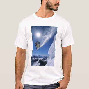 Jumping into Snake Creek Canyon from Clayton 3 T-Shirt