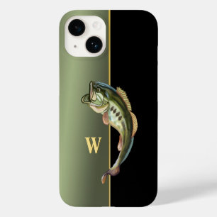 Jumping Large Mouth Bass Manly Case-Mate iPhone 14 Case
