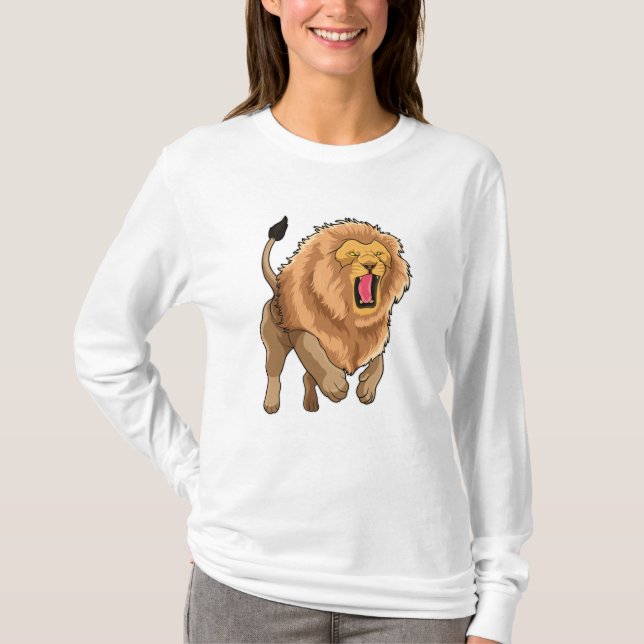 Jumping Lion T-Shirt (Front)