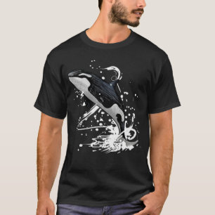 Jumping Orca Killer Whale T-Shirt