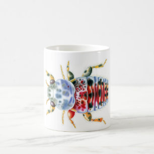 Jumping Plant Louse 060824IREF212 - Watercolor Coffee Mug