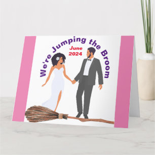 Jumping the Broom Thank You Card