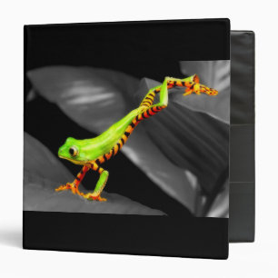Jumping Tree Frog Binder