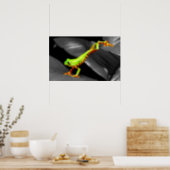 Jumping Tree Frog Poster (Kitchen)