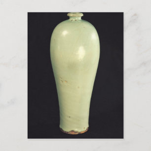 Jun 'Meiping' vase with a blue-green glaze Postcard