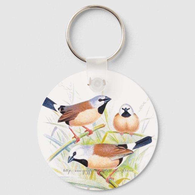 "Junco" Keychain (Front)