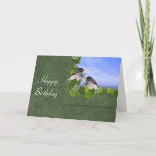 Junco's Birthday Card