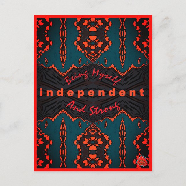 Junction Card No 32: Being Independent (Front)