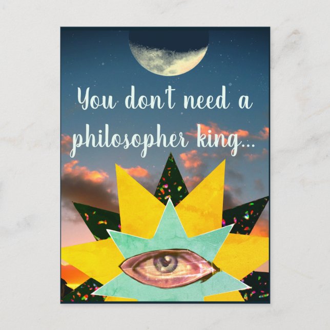 Junction Card No 34: You Don't Need a King (Front)